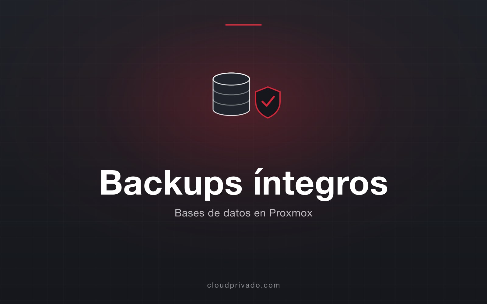 Backups de bases de datos en Proxmox: por qué un snapshot de la VM no basta