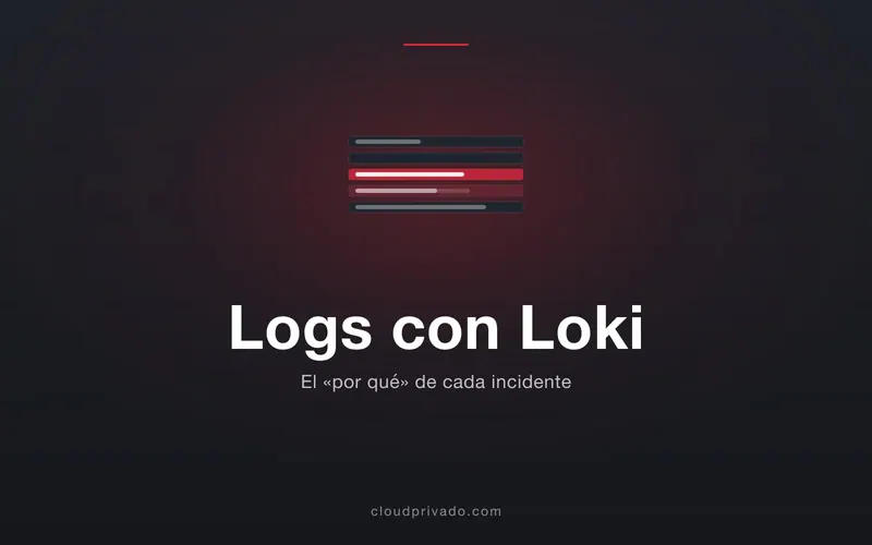 Imagen de portada del artículo «Centralizar logs con Loki y Grafana: cuando las métricas te dicen que algo falla, pero no por qué»