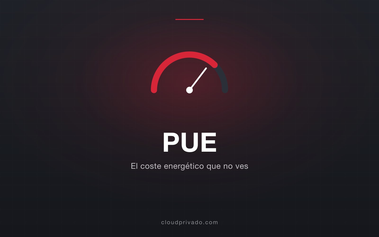 PUE: el coste energético que no aparece en la factura del cloud (y que la IA ha disparado)